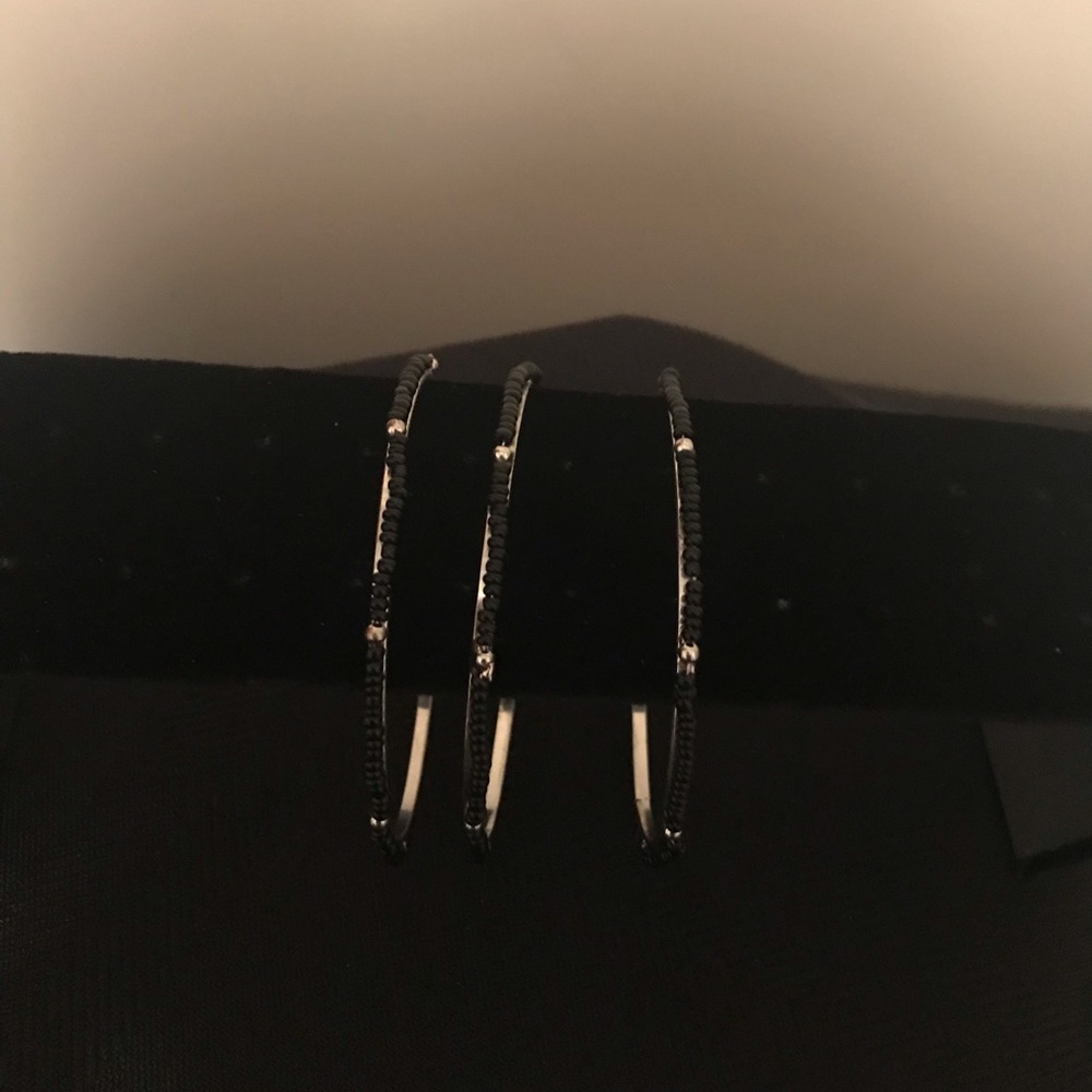 Black & Silver bracelets